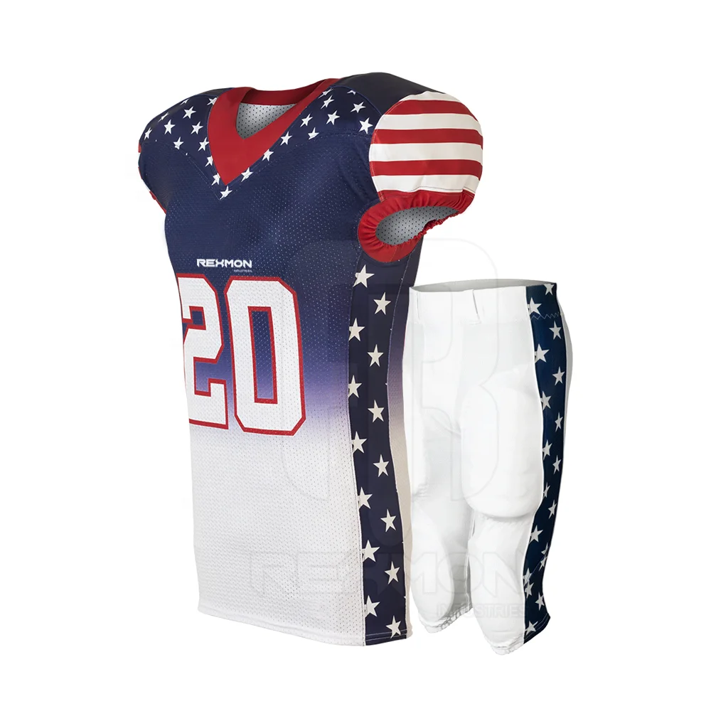 Оптовая продажа уникальное качество индивидуальная форма американского футбола