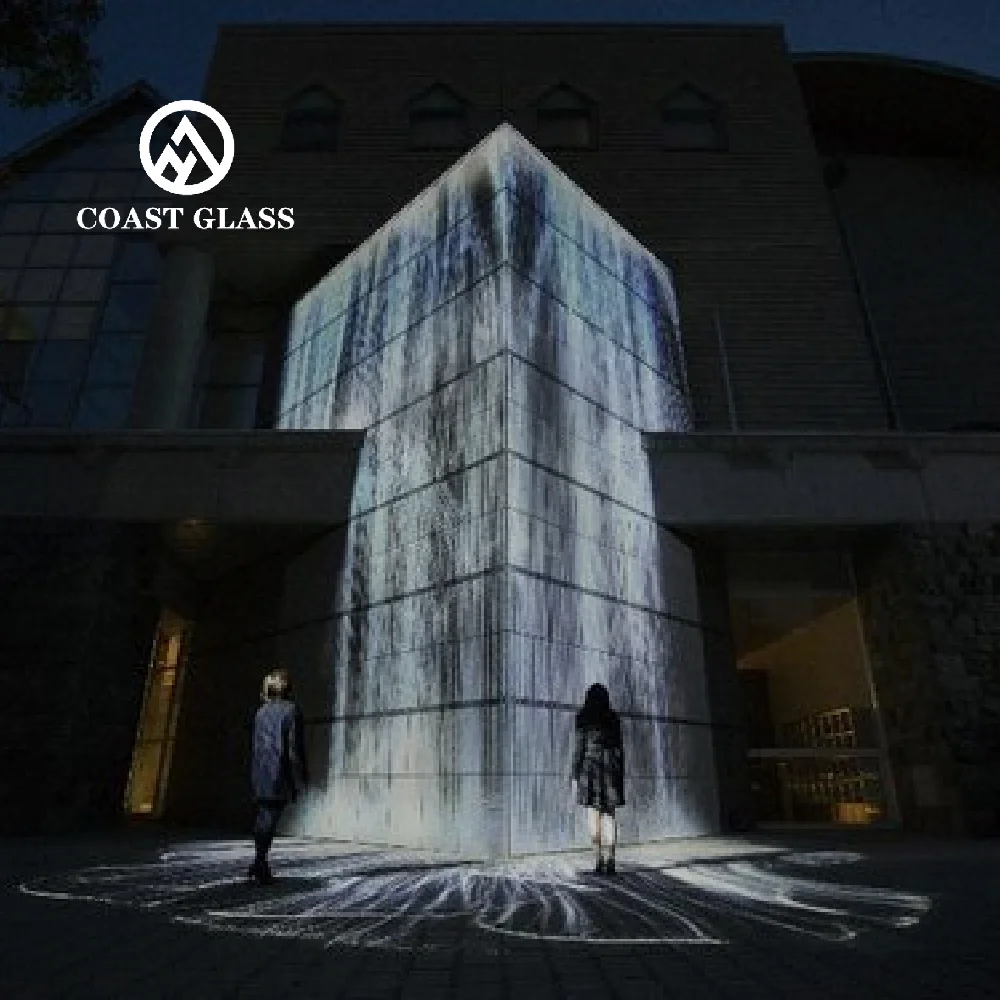 Transparent LED Film Suppliers Full Color Indoor Curved Adhesive Flexible LED Film for Curtain Wall