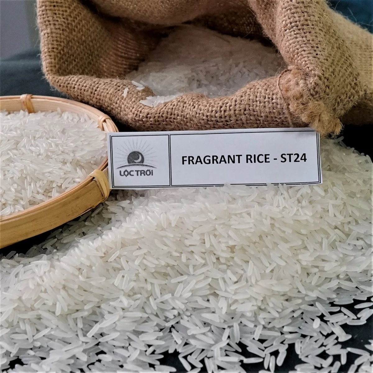 Premium Quality Wholesale ST24 Rice Export Rice Long Grain White From Vietnam Contact us for Best Price