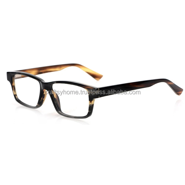 Latest Vintage Collection 100% Natural Ox Buffalo Horn Eye wear Glasses For Men Women Cheap Eye wear Optical Frame Wholesale