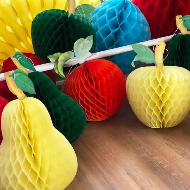Fruit Honeycomb Paper Decorations for party CE-9963