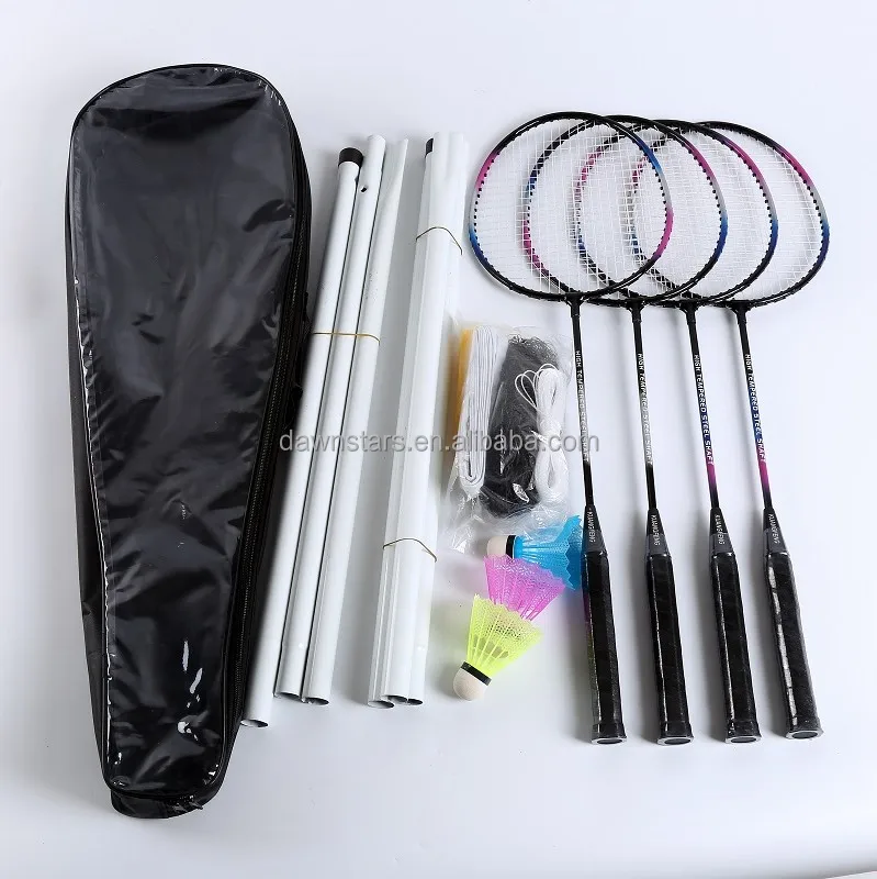 Manufactory Customized Logo Outdoor Badminton Set