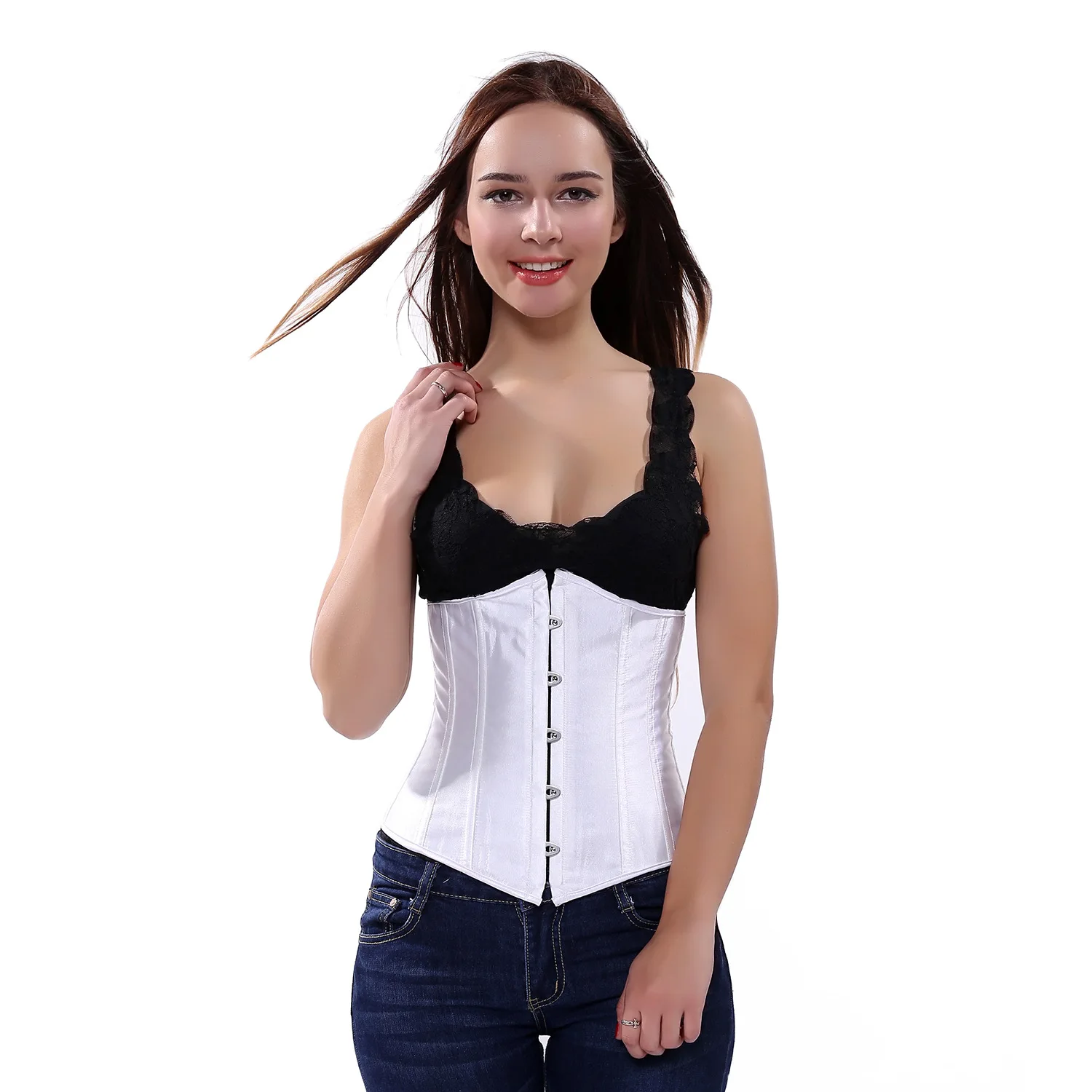 Women Body Tummy Belt Satin Strap Body Shaping Girdle Adjustable Shapewear for Women