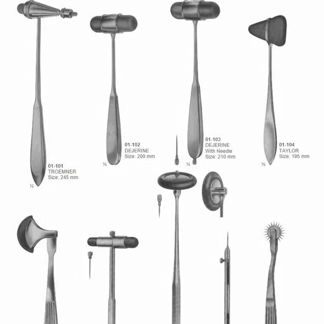 
Diagnostic Instruments / Percussion Hammers & Aesthesiometers 