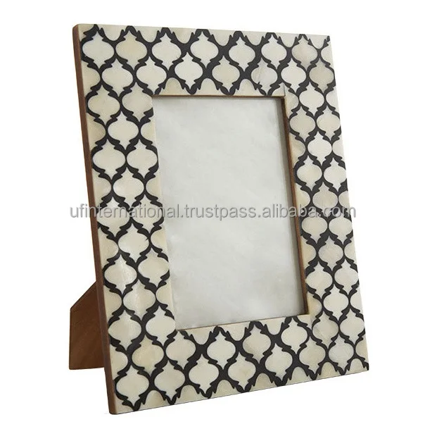 Фоторамка с инкрустацией в виде кости распродажа фоторамок для оптовой продажи лучший цвет покупателя