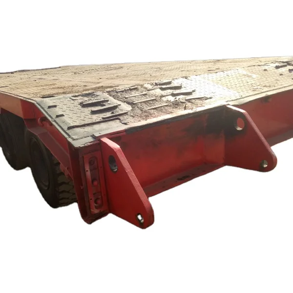 used machinery China manufacturer low bed truck semi 3 axles lowboy trailer lowbed semi trailer Low Bed Truck Low Bed Trailers