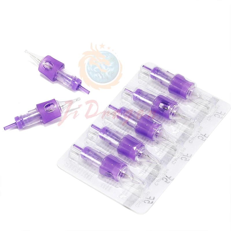 Purple Universal Tattoo Needle with Silicon Rubber
