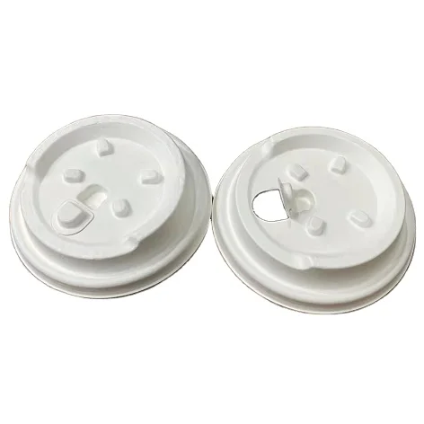 Zhiben 90mm hot drink packaging wholesale eco coffee lid for biodegradable bamboo pulp compostable cup lid paper cups lids