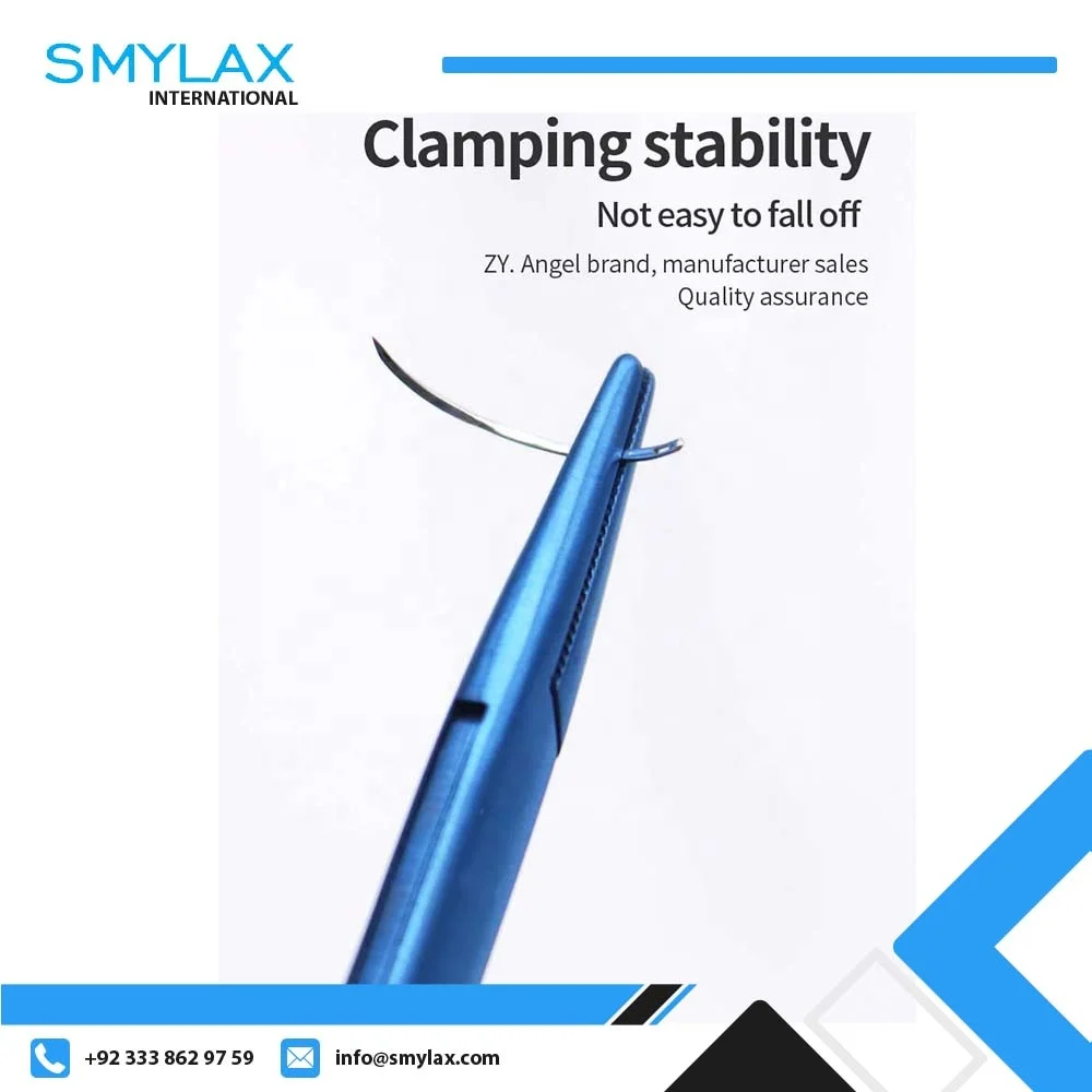 Cosmetic Medical Instruments Titanium Alloy Medical Needle Holding Forceps Fine Micro Plastic Surgery Ophthalmic Instruments