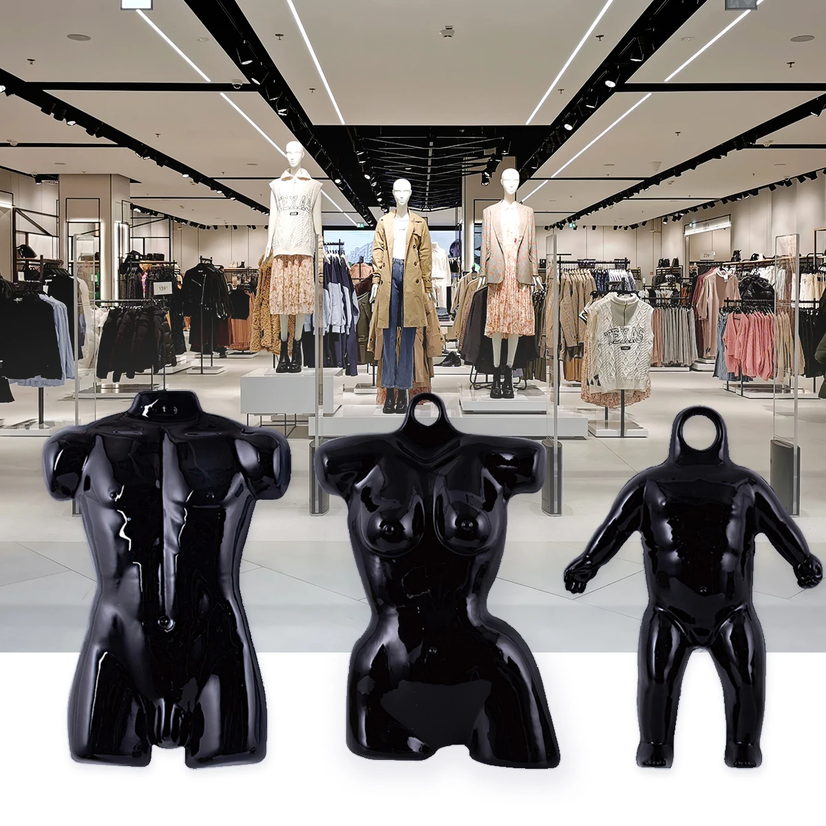 Female Hanging Mannequin