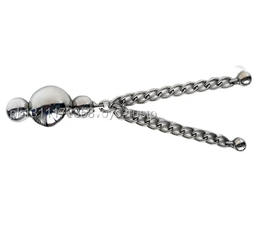 Fresno Surge Custom High quality Butt Plug New 2022Stainless Steel Anal Butt Plug Chain Penis