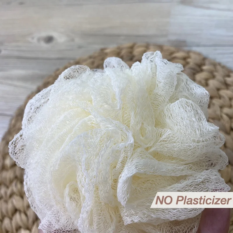 Factory Direct Sale Fine Mesh Fast Foaming Shower Ball Quick Foaming Skin-Friendly Soft Bath Sponge