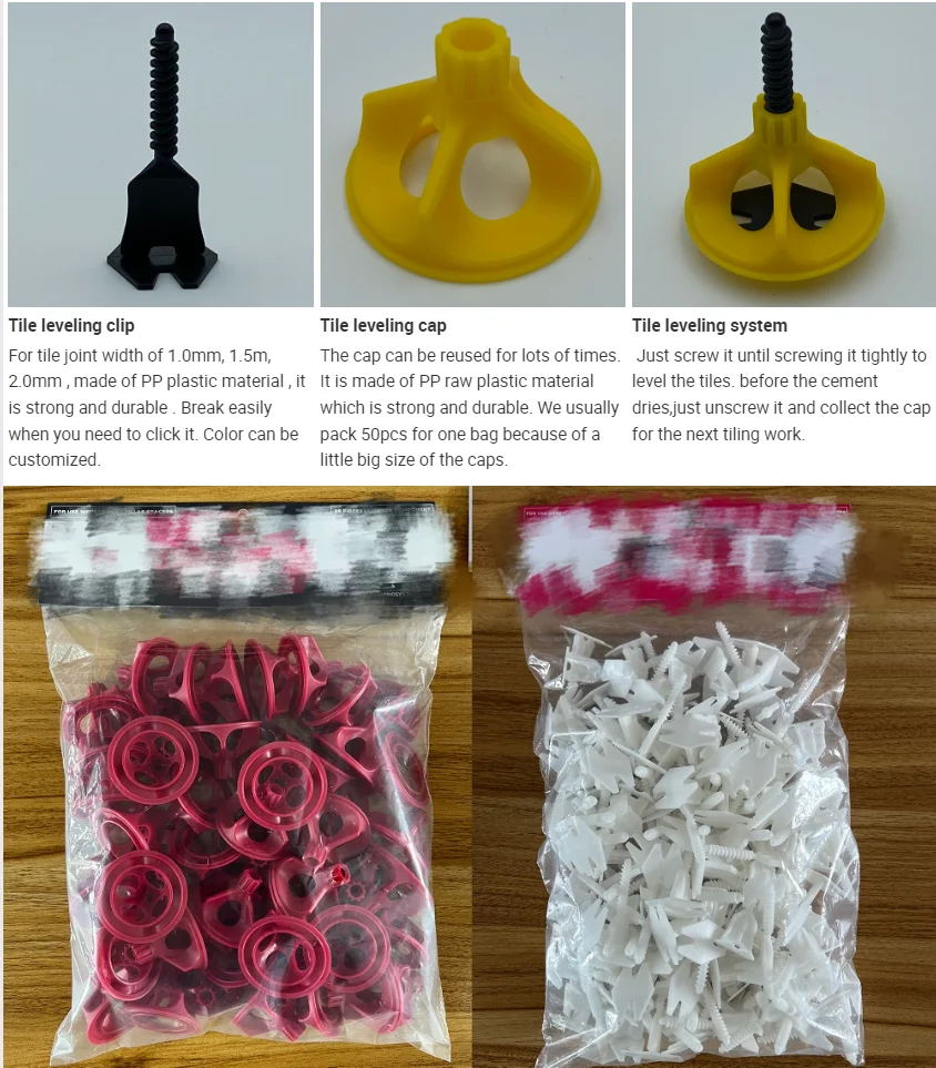 tile leveling system cap spiral base tile spacer spin doctor self leveling tile positioning twister leveler system Threaded Post