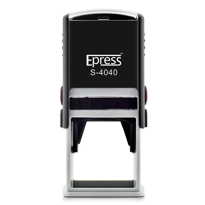 Square Self-inking Stamp for Office Supplies Copy Stamps Self Inking Personalized Stamp for Business 40*40mm