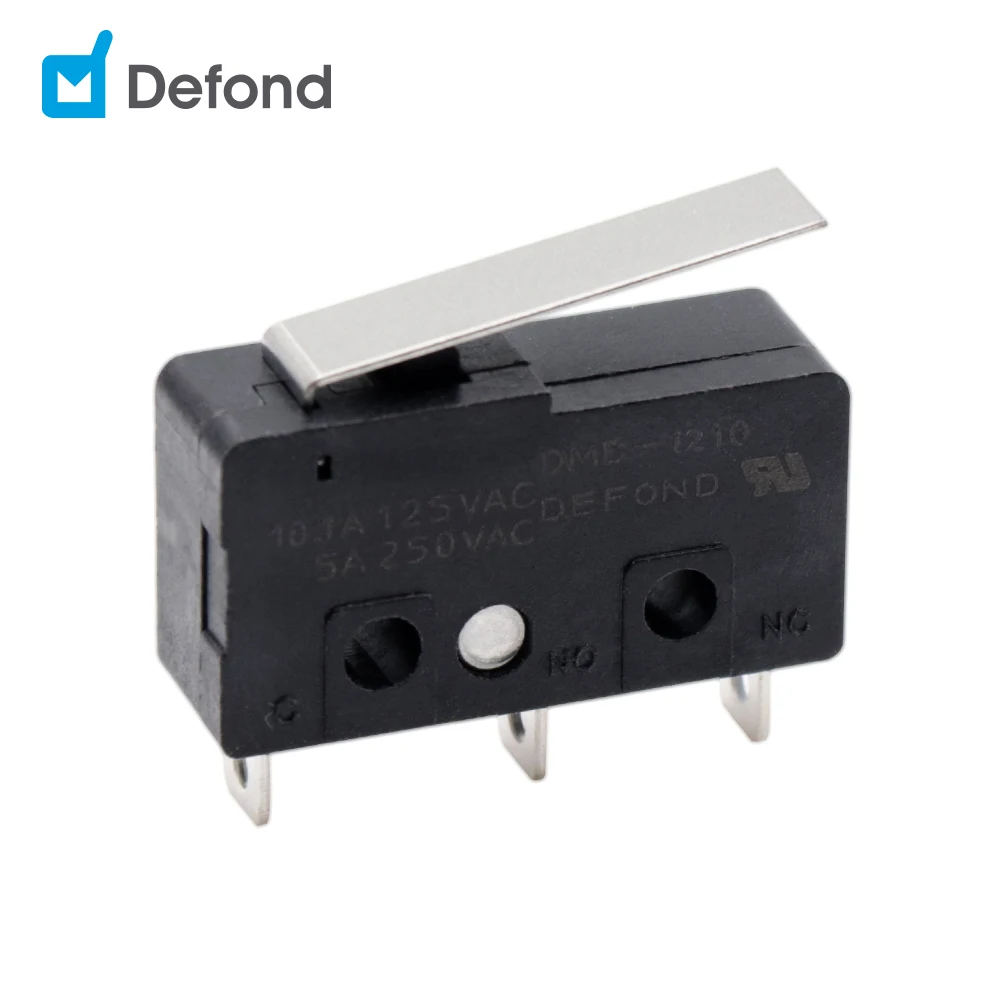 Defond микропереключатель DMB-1210-C-AAA32-09R основной переключатель 70gf Макс 250v микро выключатели