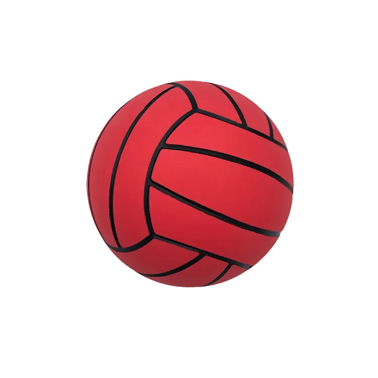 Red Water Polo Bouncing Rubber Ball Promote Products
