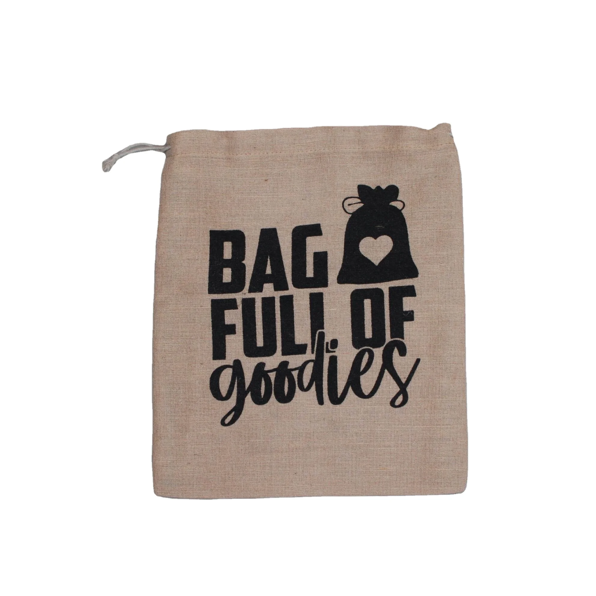 Small Drawstring Bags  Gift  Wedding Favor Bag Eco Jute Jewelry Pouch Burlap Party Favor Bag DIY Craft Supply