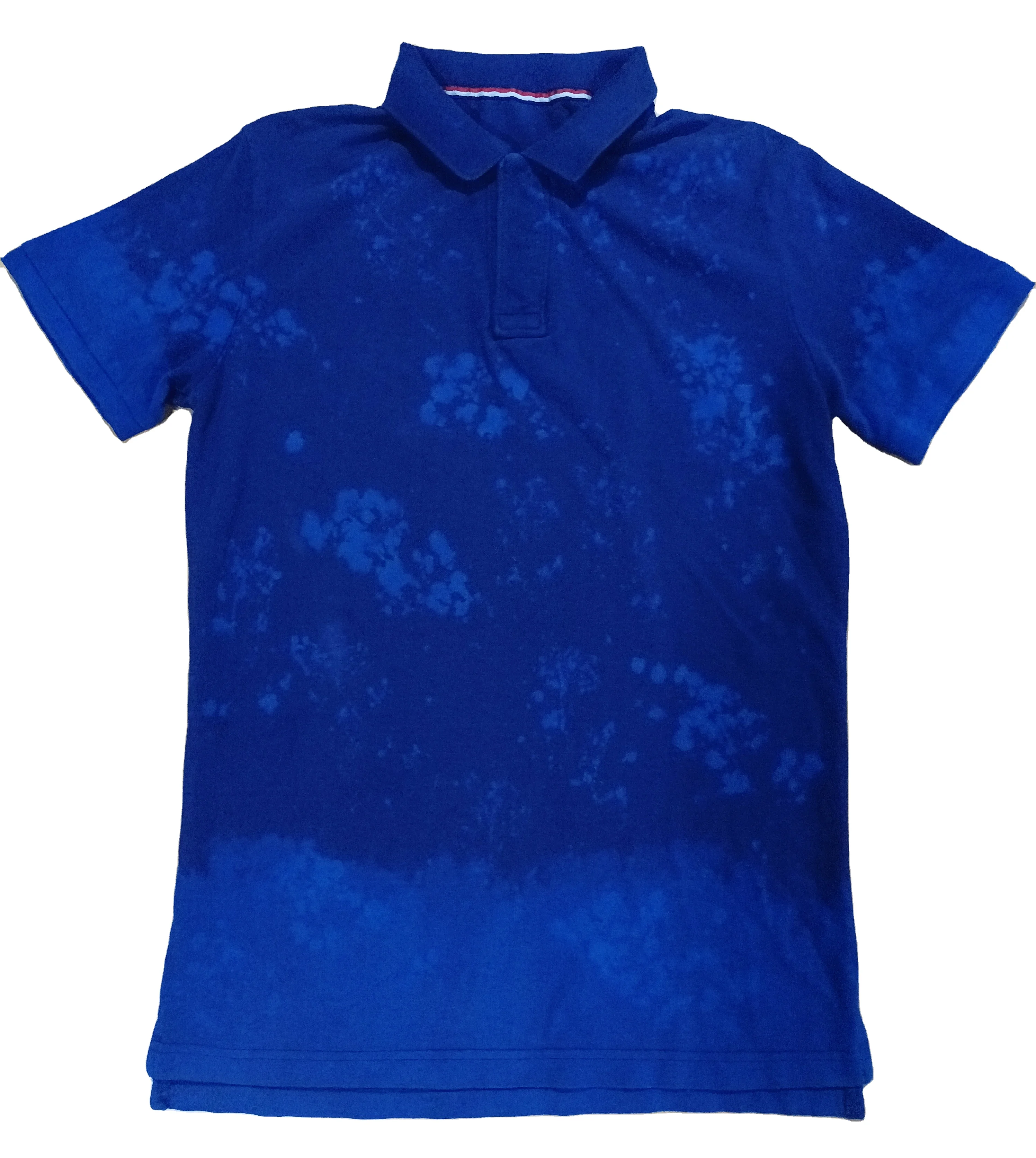 Мужская Повседневная Однотонная футболка-поло 240 gsm