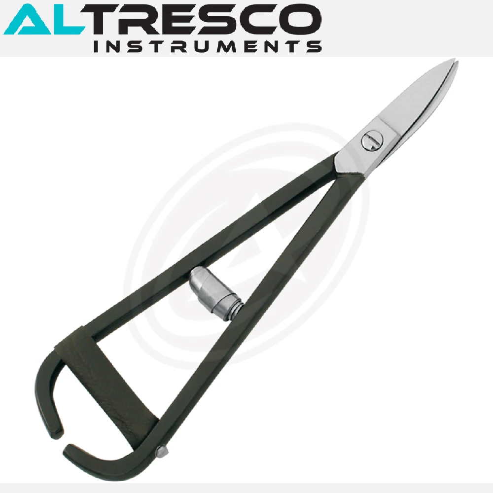 Jewellers Snips Stainless Steel available in straight and curved Blades With (Lacquered Handle)