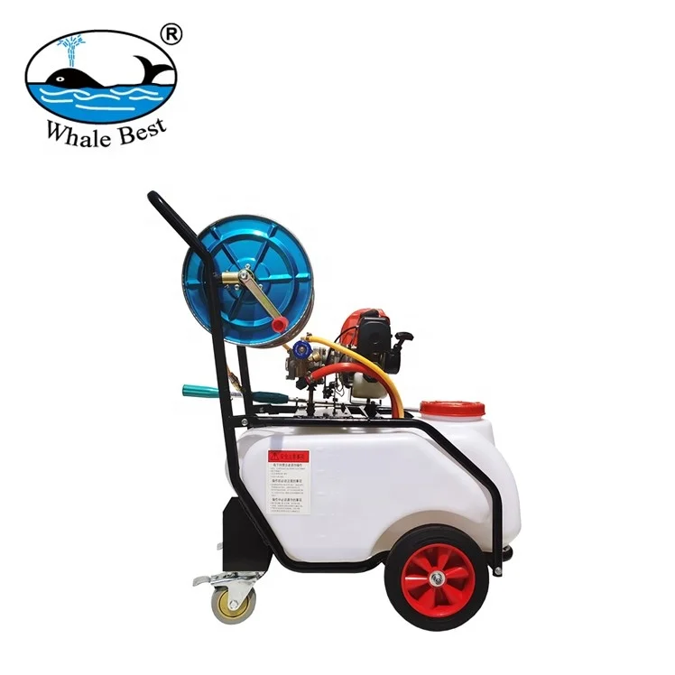 Custom agriculture portable trolley power spray