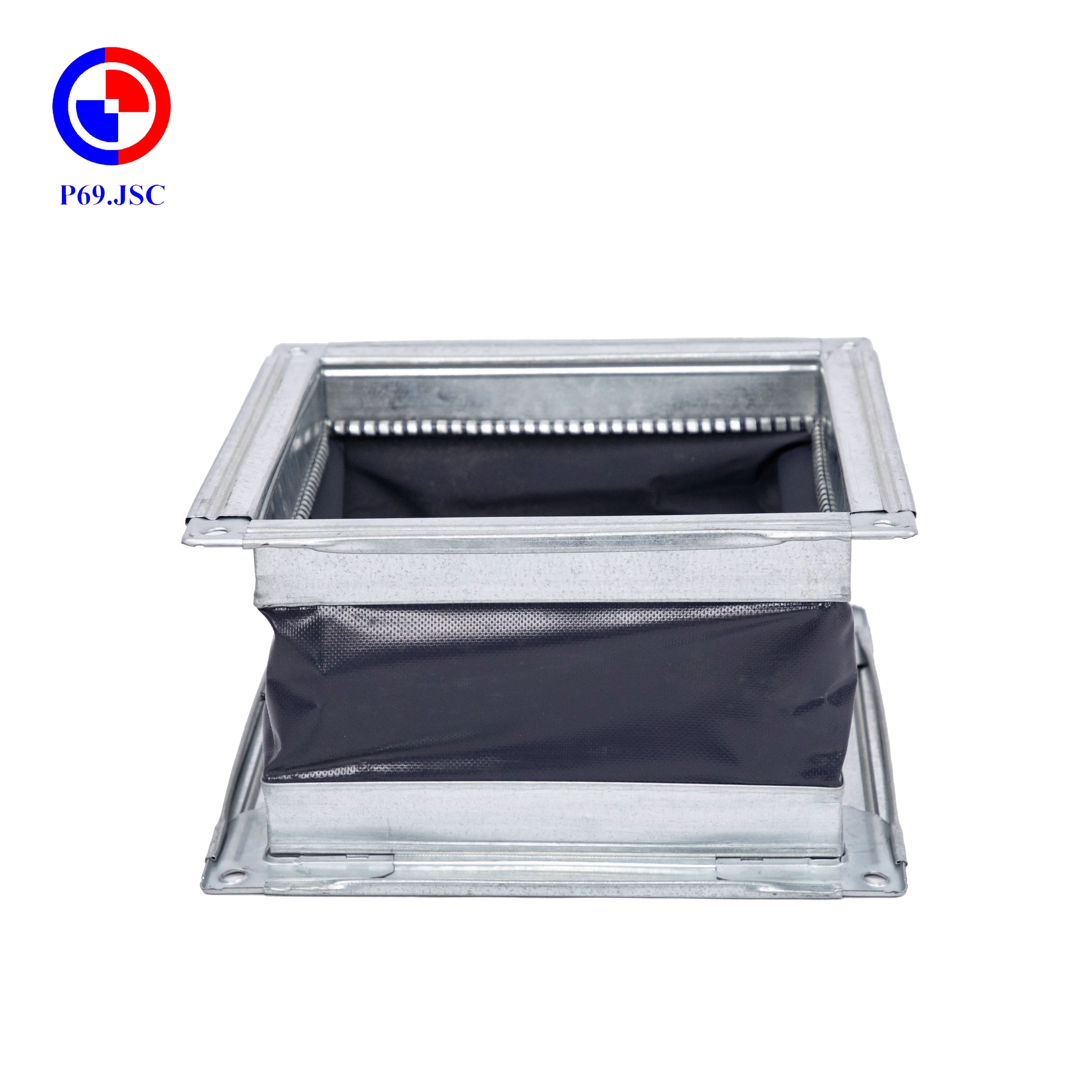 Heat-Resistant Increase Stability Flexible High Quality OEM Canvas Polyester Glass Fiber DUCT COUPLINGS Square Duct Tape PVC P69