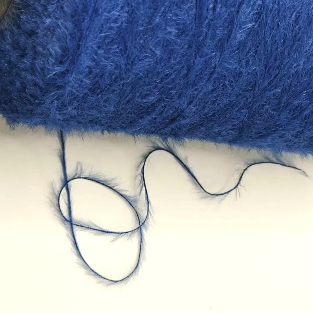 1.3cm Socks Feather Yarn Manufacturer Wholesale Socks Sweater Yarn