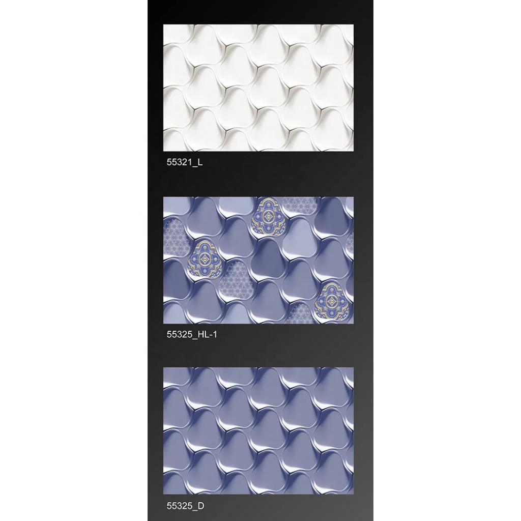 30x45cm Best Looking 3D Glazed 12x18 Wall Tiles for Interior Kitchen and Bathroom 300x450 mm from Indian Ceramic Tile Factory