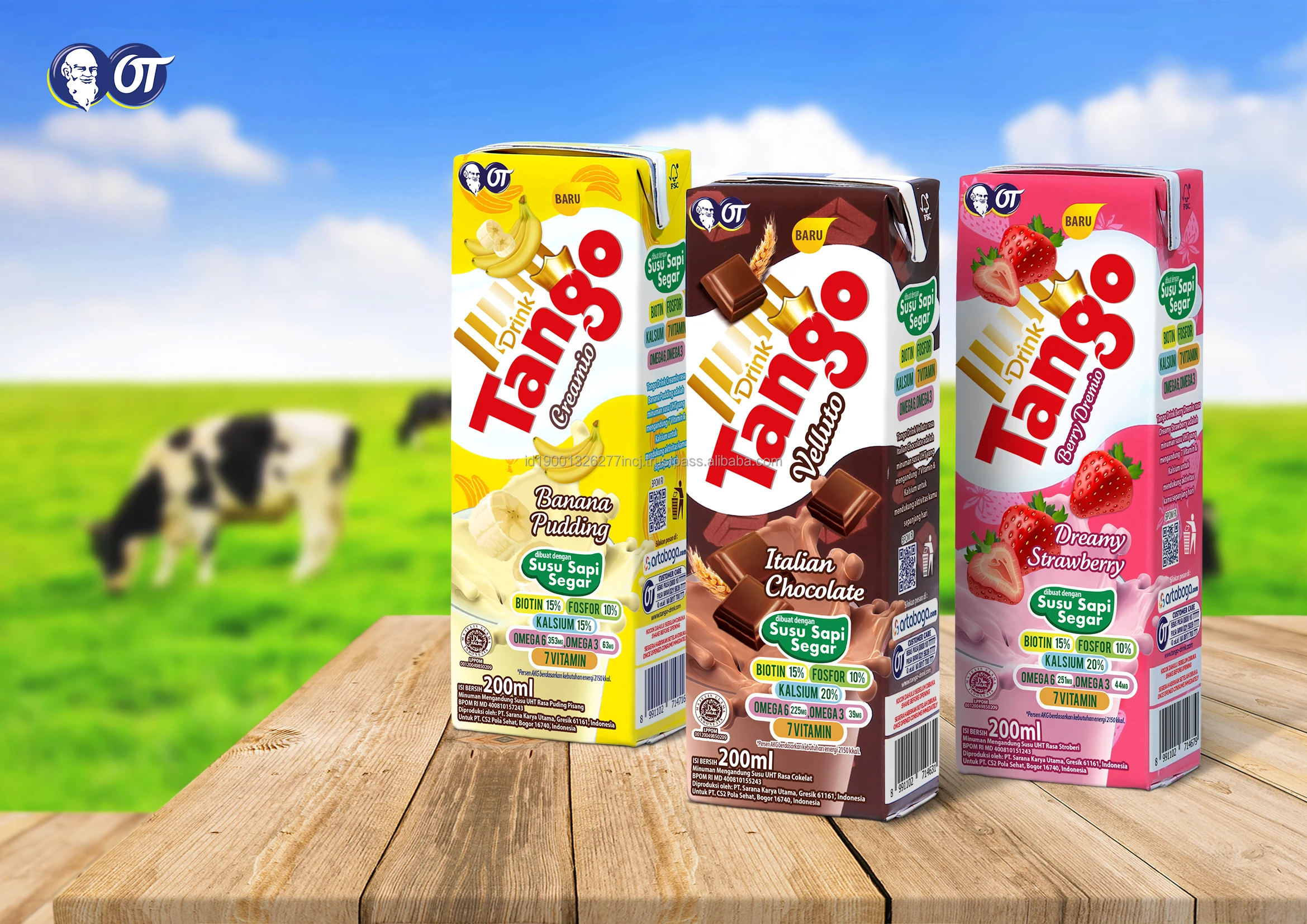 Tango UHT Banana Milk