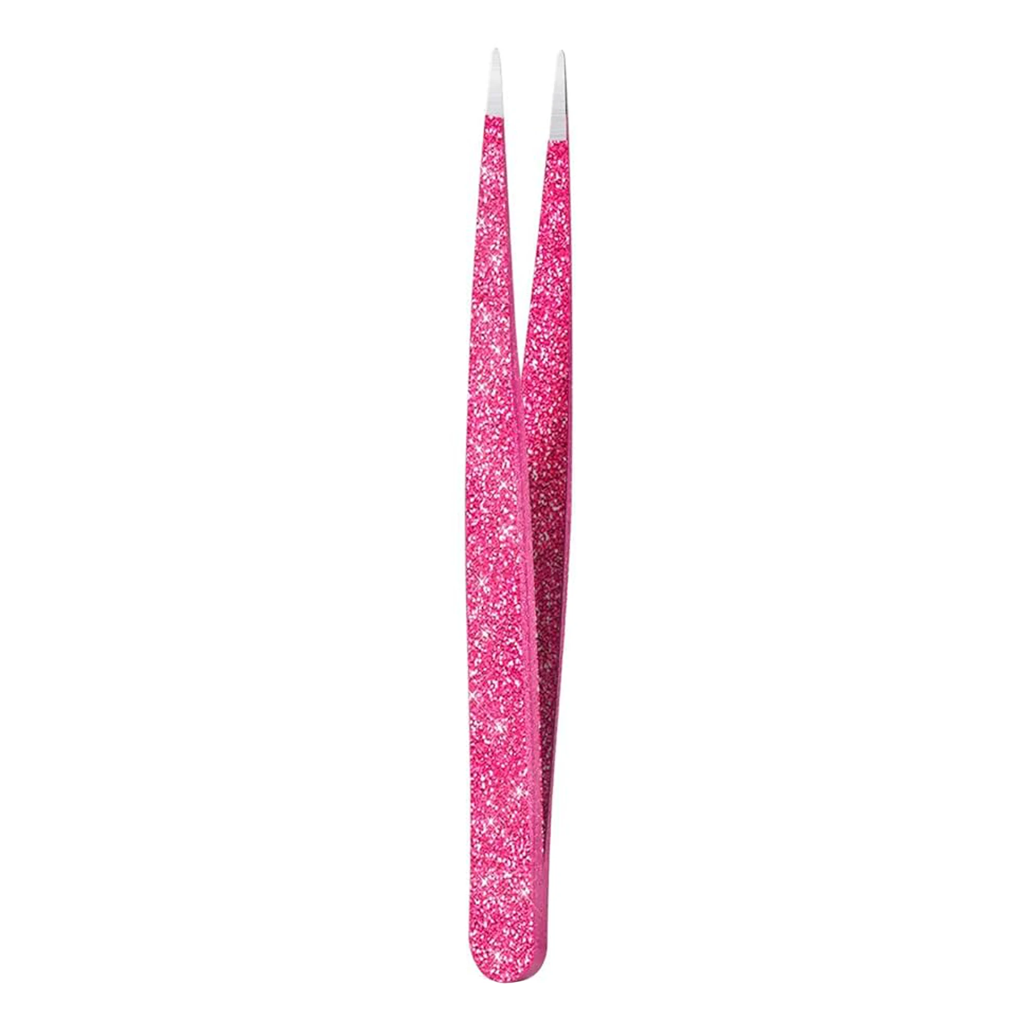 Stainless Steel Scissor Type Eyebrow Tweezer Fine Hairs Puller Eye Brow Nose Hair Removal Beauty Makeup Tools