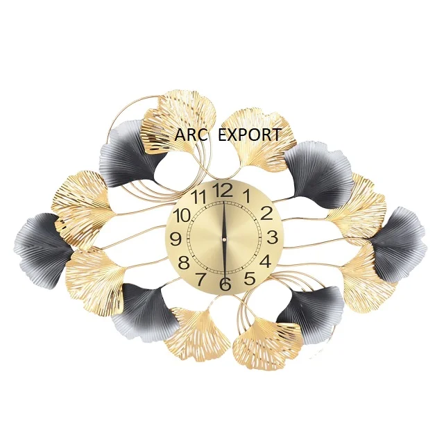 Unique Designer Wall DecoArt Made From Metal Gold And Black Designing Wall Art For Best Selling Living Room Decor Wall Art