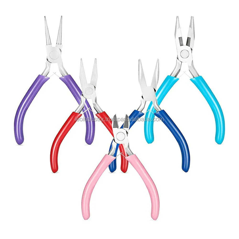 Набор мини-плоскогубцев из нержавеющей стали для изготовления проволоки ювелирных изделий или подарочной упаковки