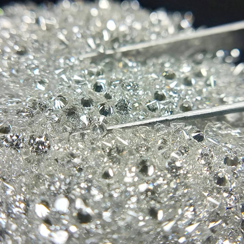 CVD Synthetic Diamonds 0.50 Carat to 5.00 Carat D Color Round Brilliant Cut Certified lab grown diamond