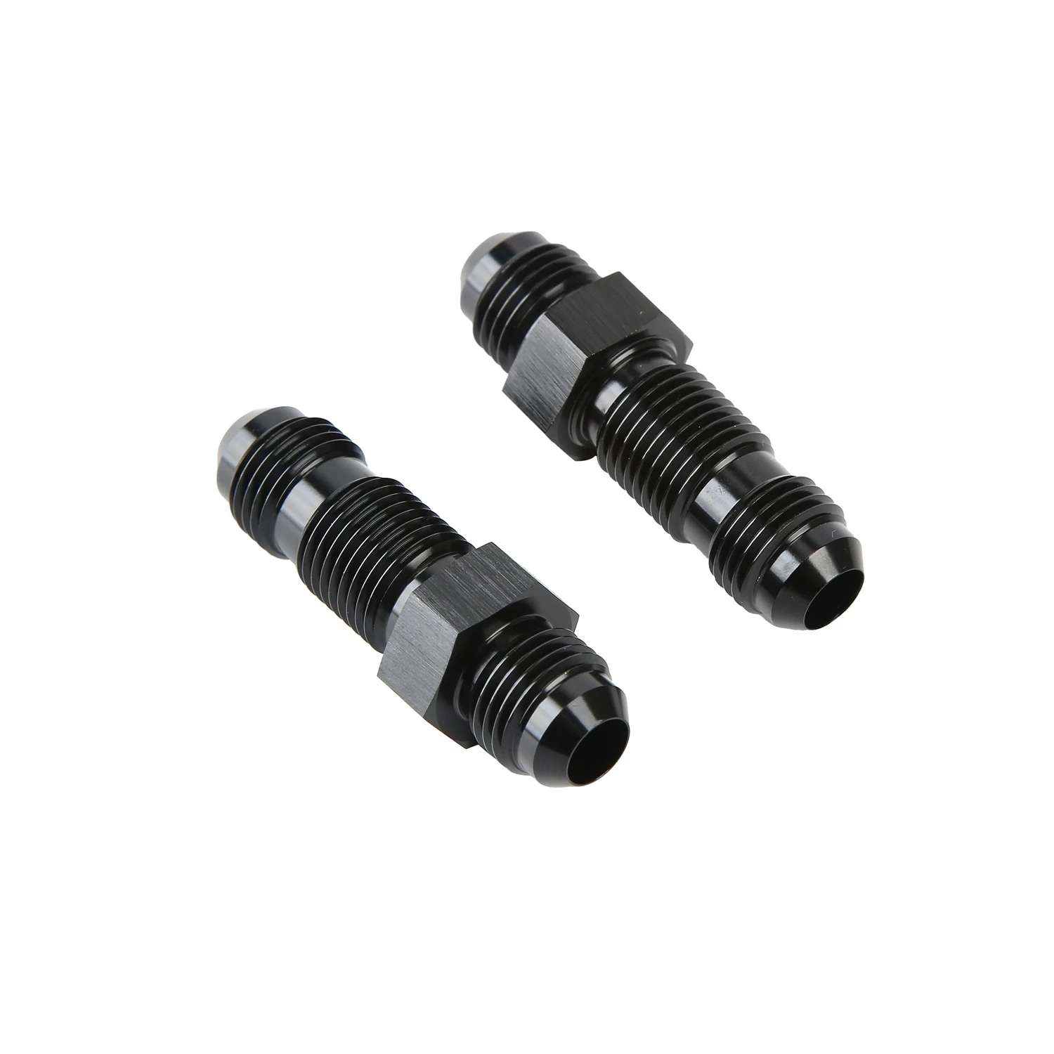 Алюминиевая гайка 5/8 с правой и левой ручкой 3/4, шестигранная, Черная