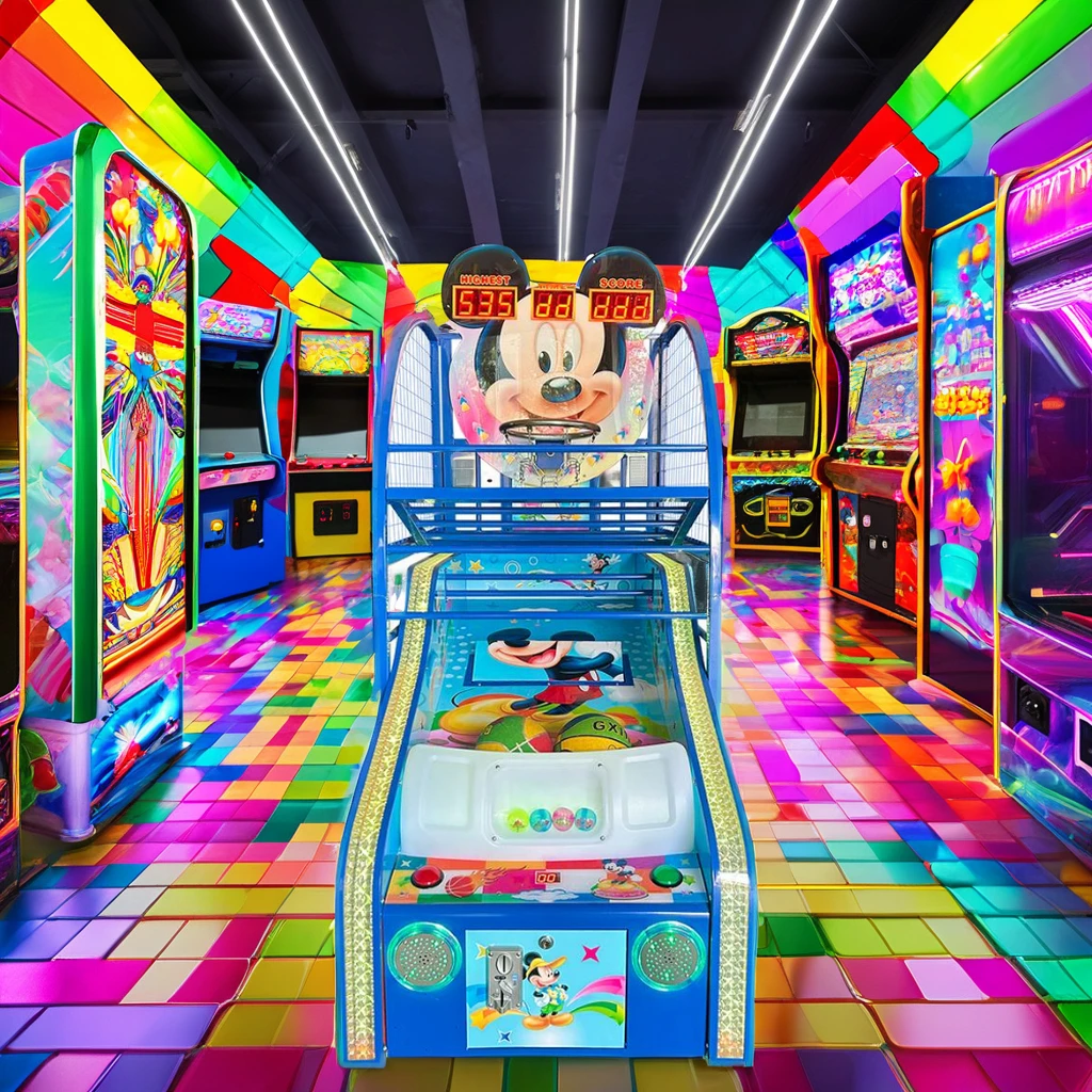 Factory Price Amusement Equipment Kids Coin Operated Game Machine Children Arcade Basketball Shooting Game Machine