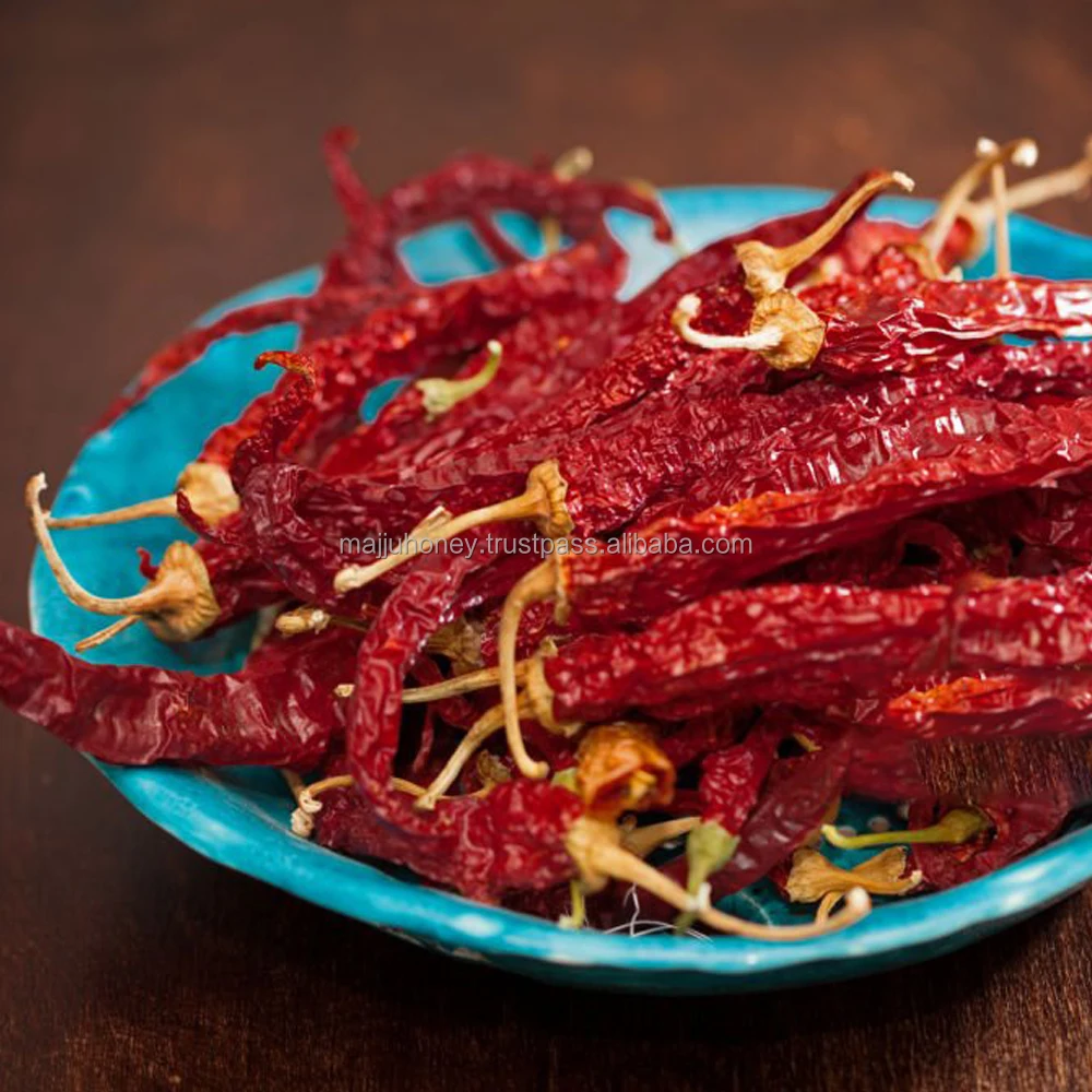 Premium Byadgi Red Chilli with stem Export Quality with strong taste and aroma Ideal for cooking and seasoning