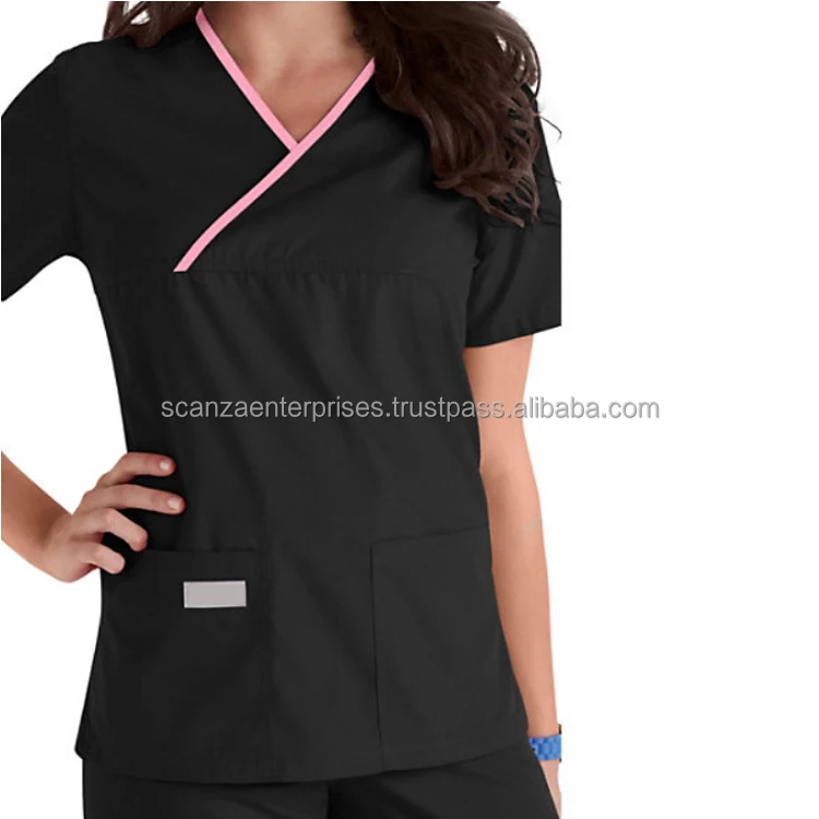 Colors Designs Stretch Nursing Uniform Hospital Uniforms Clothing Stylish Silicon Stylish Medical Scrubs Fashion Silk Women Men