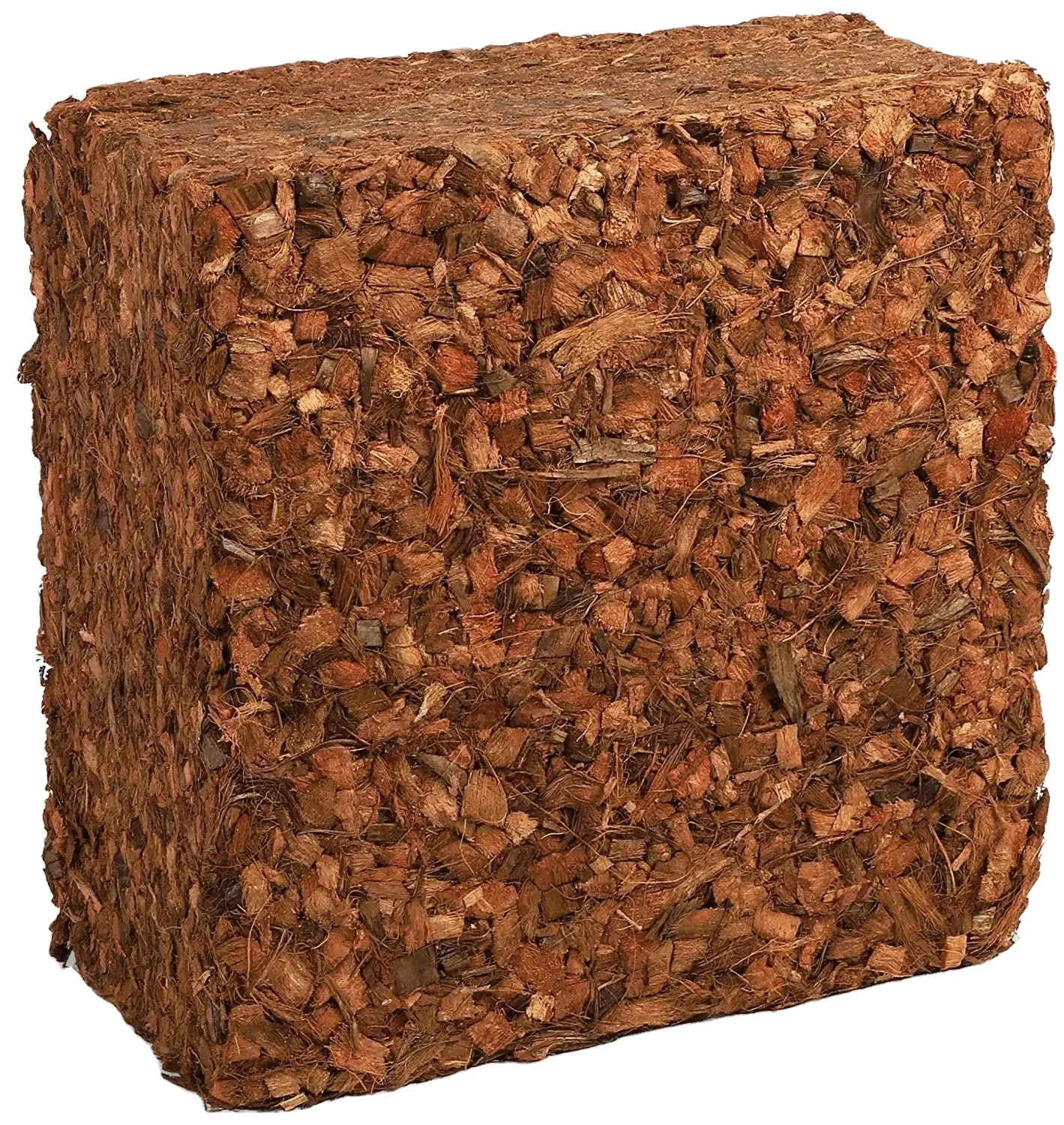 Wholesale Premium Quality Cocopeat Coir Blocks Low EC Square Plant Pots for Agricultural Greenhouses Soil Friendly