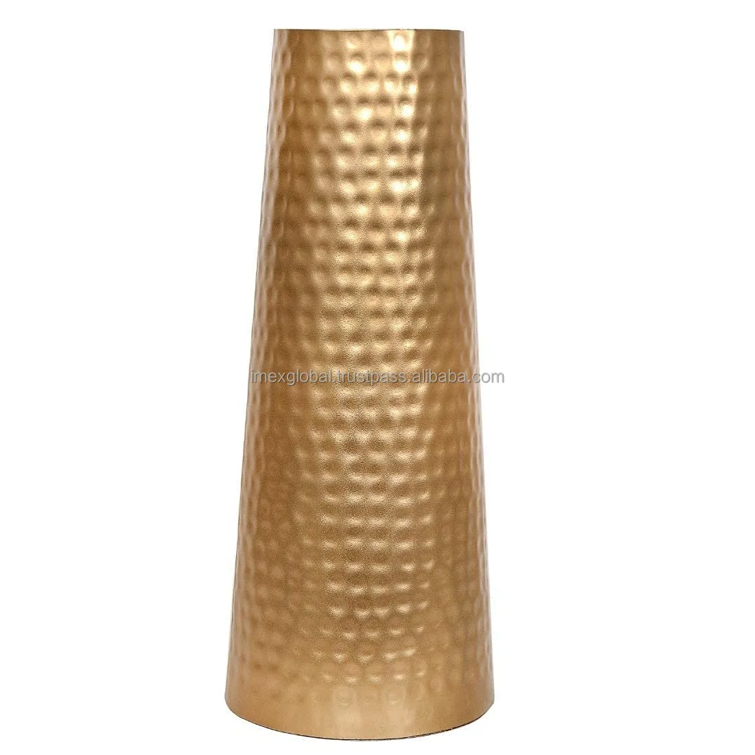 Hammered Casted Tall Metal Martini Vase Decorative Large Hammered Leak Proof Metal Vase In Best Quality And In Cheap Prices