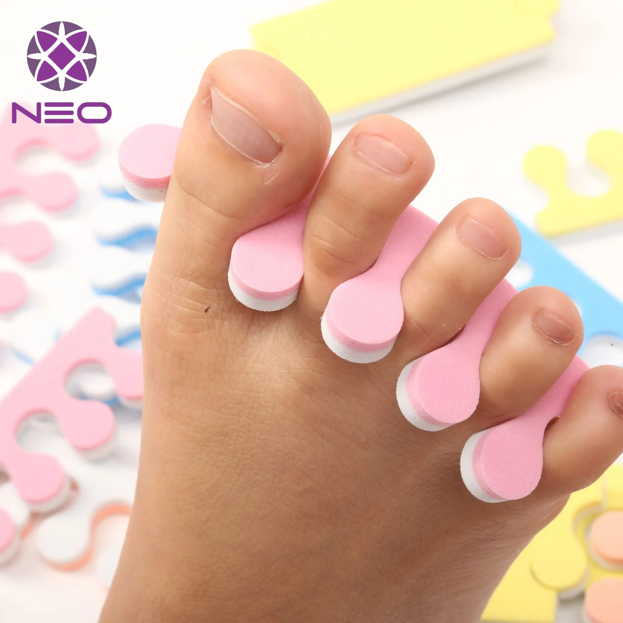 2023 Wholesale EVA Toe Separator And Spacer Perfect For Nail Polish, Pedicure, Bunion Relief And Hammer Toe
