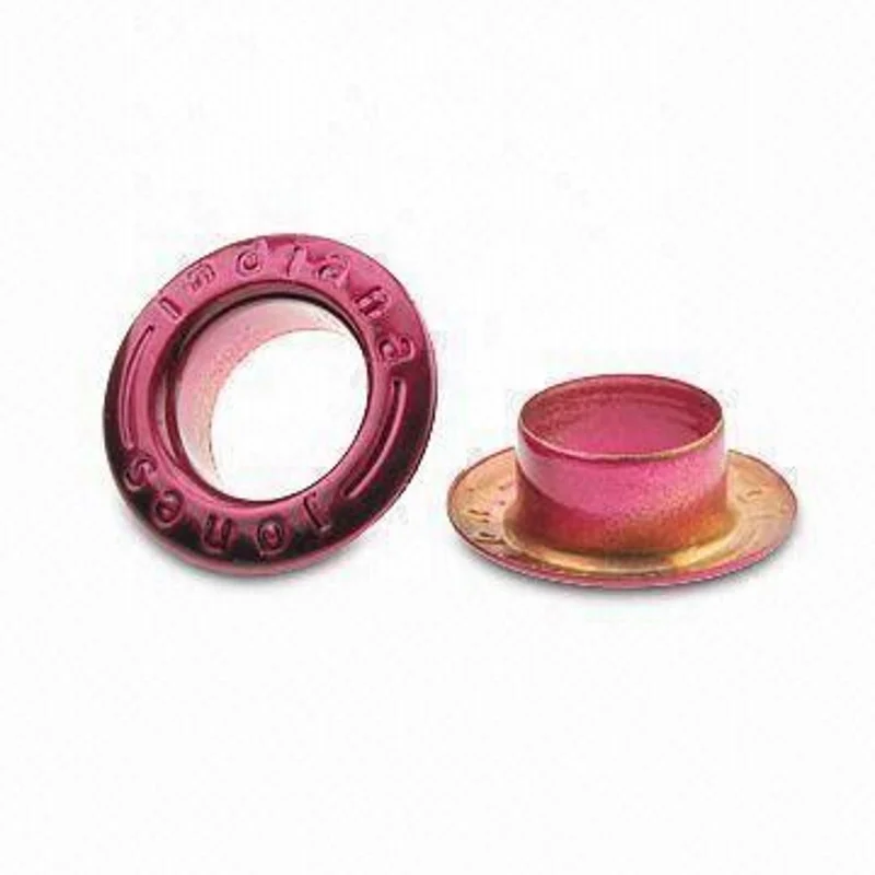 The Best and Cheapest Shiny Copper Flat Eyelets with Washer for Garment.