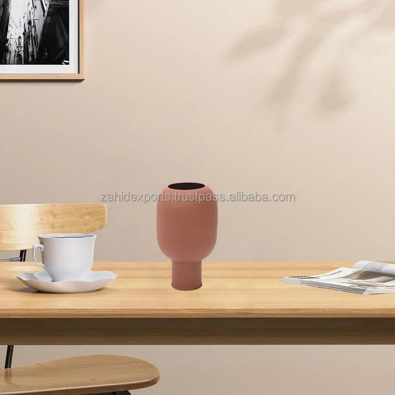 Home Decor Coastal metal vase Nautical Tropical Desert metal vase Mountain Forest metal vase