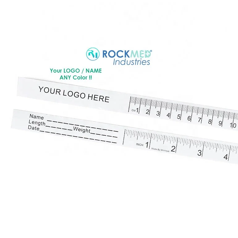 Eco-friendly Medical Soft PP Material 60cm 24inch MUAC Measuring Tape newborn head circumference tape measure measuring tool CE