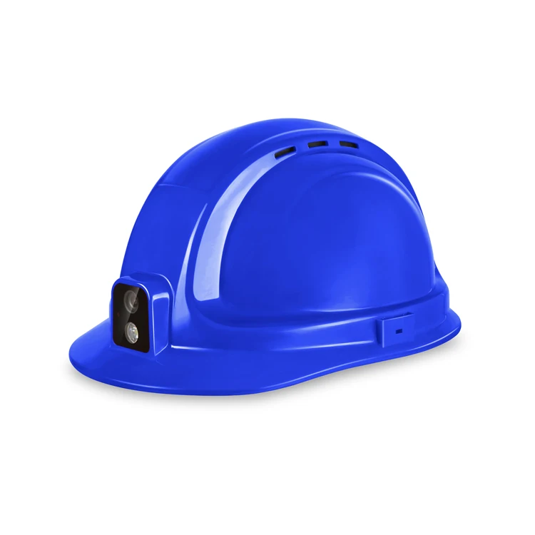 1080P HD Smart Construction 4G Network Safety helmet with 13MP Camera Hard Hat Security with 4G live stream Video