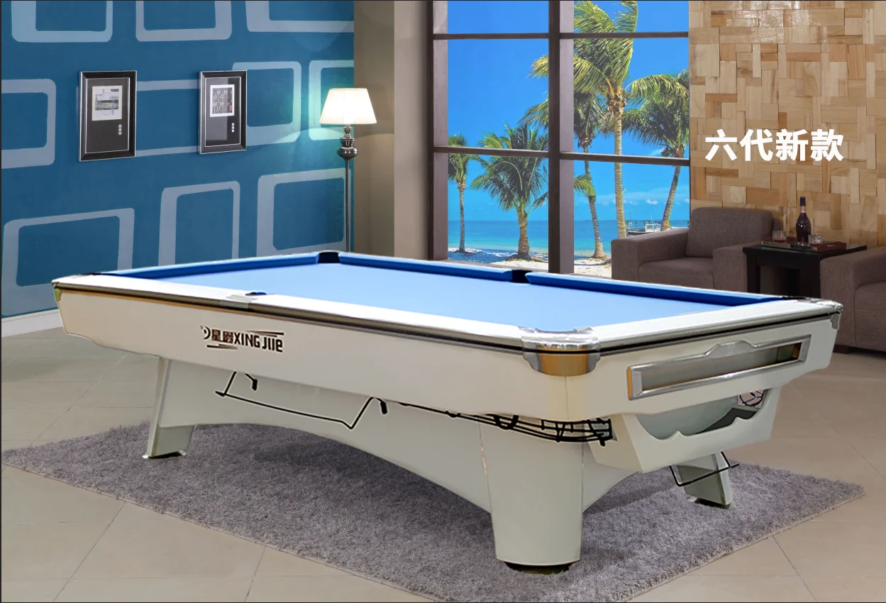 Popular Snooker Table 9ft Pool Table Indoor Sports Entertainment Equipment Snooker Billiard Table