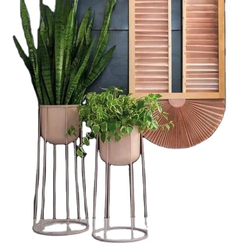 Wholesale Large Floor Vases Stands Tall Wedding Metal Flower Vase Gold Antique Cast Iron Handmade Brass Luxury Christmas Space