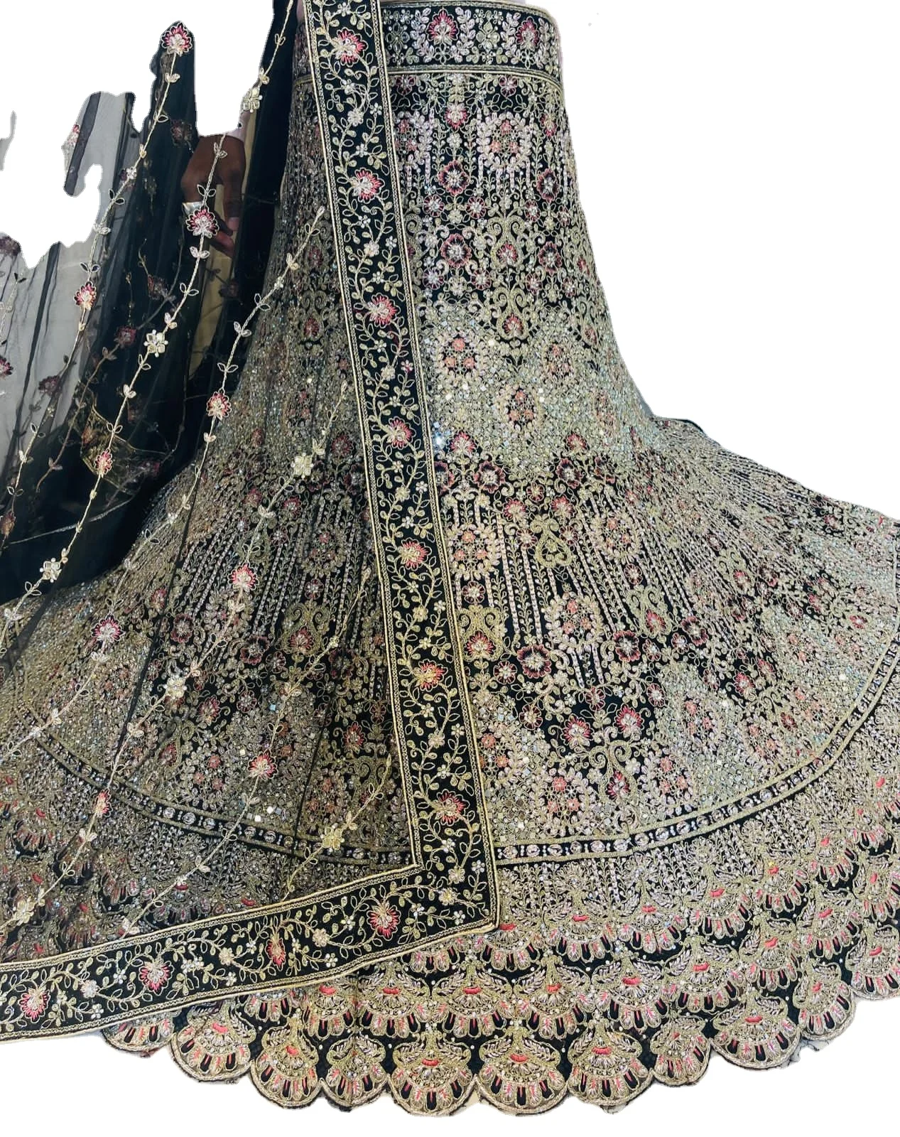 Indian Pakistani Style Lehenga Choli for Women Wedding Indian Design full Net Lehenga Choli Dupatta Blouse Embroidery Work