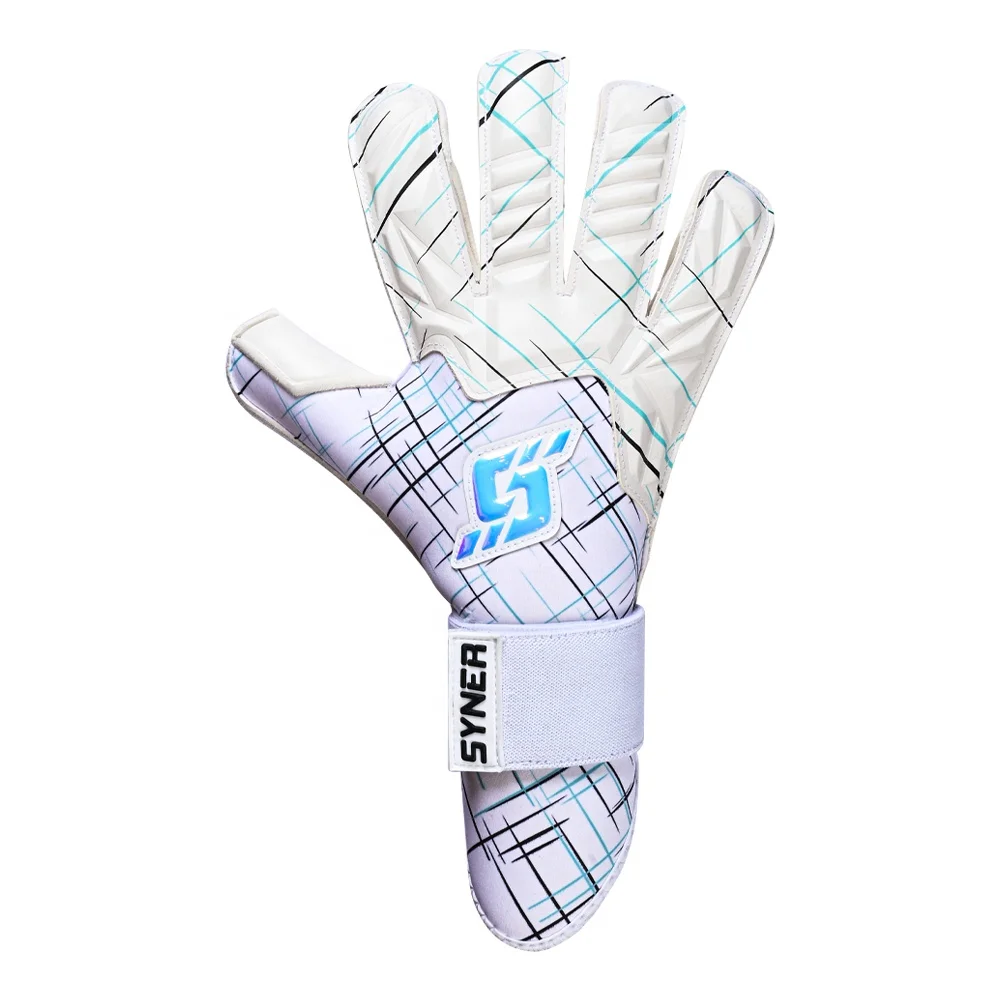 Goalie Gloves Customized Giga Grip German Latex Football Gloves With Hyla Cut New Soccer Goalkeeper Gloves