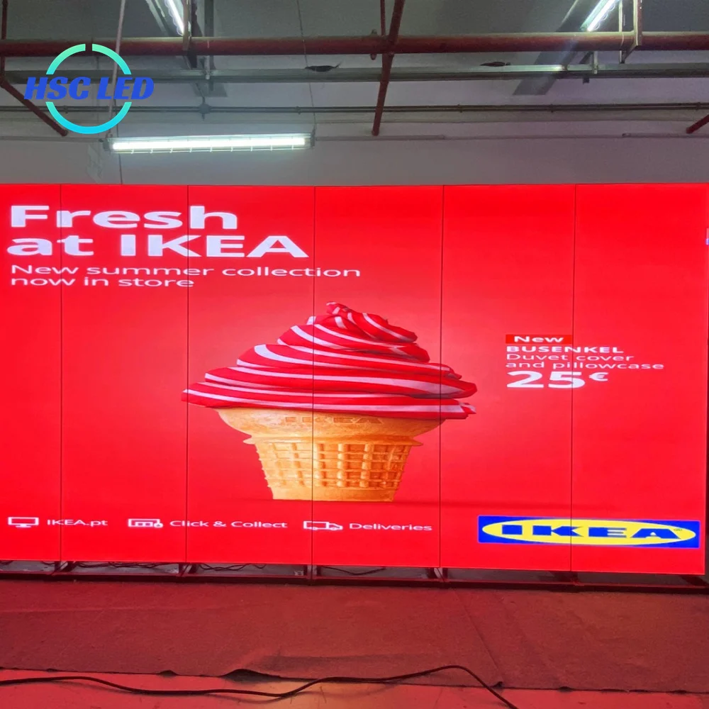 640x1920 мм Wi-Fi Управление светодиодный плакат дисплей подвижный стоящий рекламный баннер топ продаж P2.5 внутреннее видео SDK RGB 4000