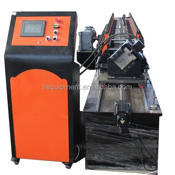 Framing for Building System Storage Rack Beam Upright Keel Roll Forming Machine Steel Angle Light Keel With Punching System