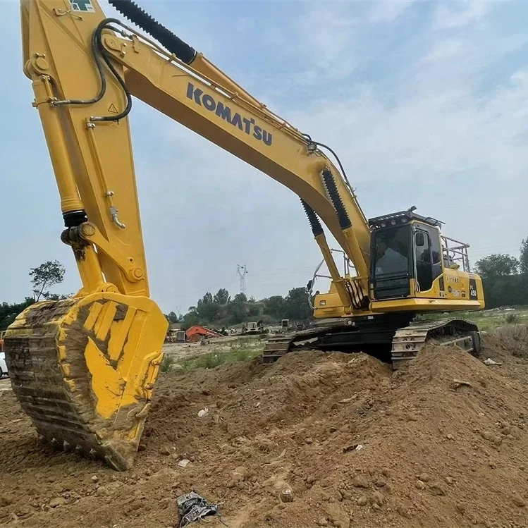 Few Working Hours Komatsu PC450 PC450-8 pc400 Used Crawler Excavators/45tons 45ton 45 ton japan excavator with hydraulic hammer